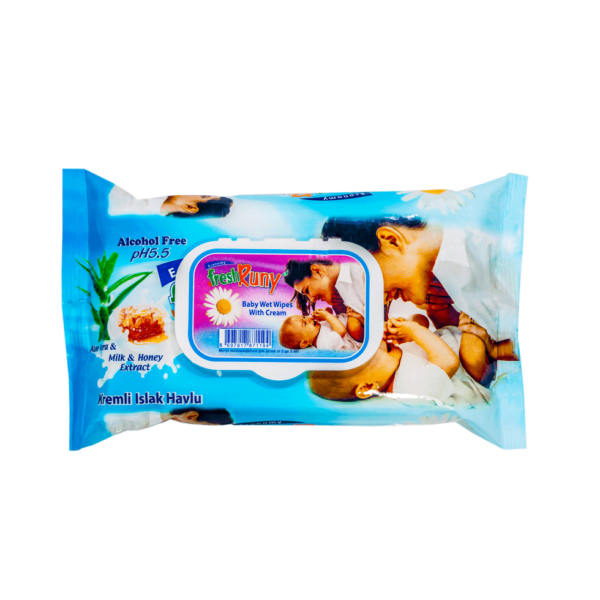 SERVETELE UMEDE FRESHRUNY ECONOMY 64 BUC. CU CAPAC