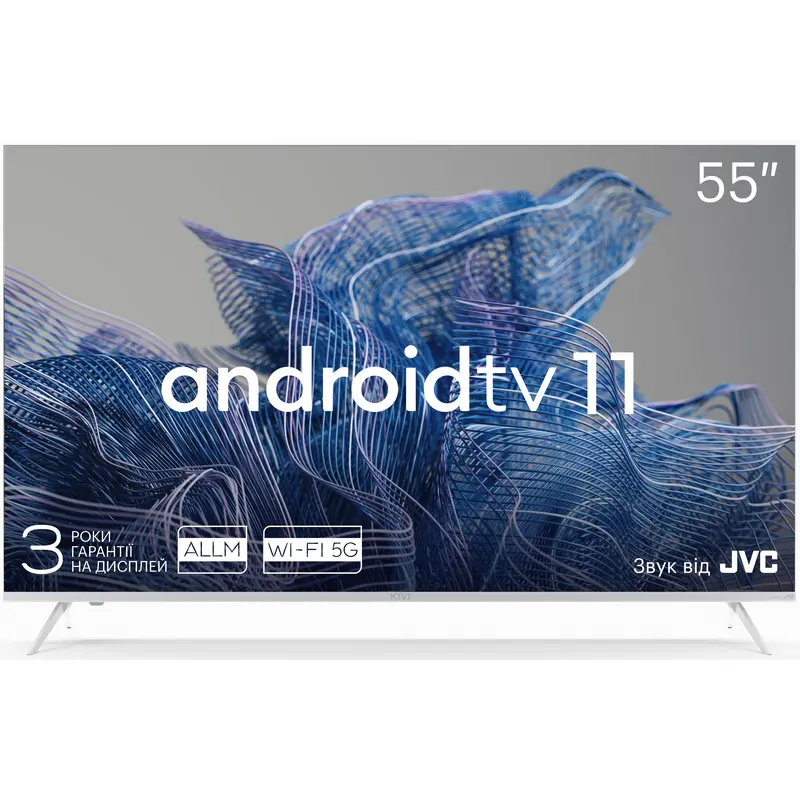 0aad633d-2c5d-42ab-a76e-95652535d183.webp 55" LED SMART TV KIVI 55U750NW, 3840x2160 4K UHD, Android TV, Alb - Image 1