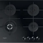 Plită pe gaz Whirlpool GOWL 628/NB, Negru