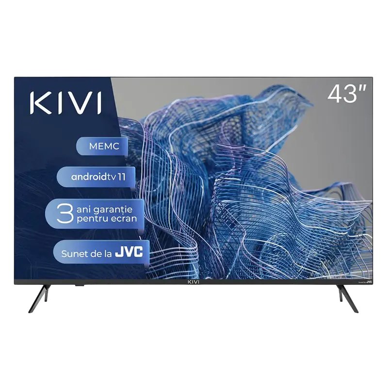 24f14250-93a6-414d-a67c-a7a888e83565.webp 43" LED SMART TV KIVI 43U750NB, 3840x2160 4K UHD, Android TV, Negru - Image 1
