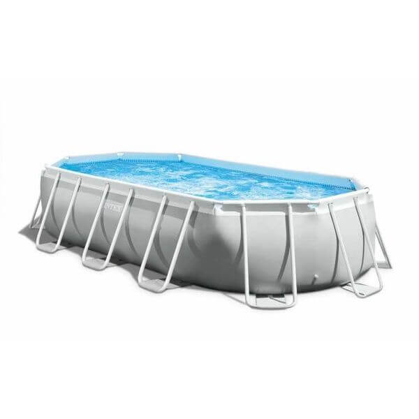 INTEX Бассейн PRISM FRAME OVAL 610х305×122см, 18202Л, металлический каркас