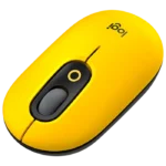 Mouse Wireless Logitech POP, Galben - imagine 3