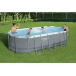 Bestway Бассейн Power Steel Oval 488x305x107cm, 10949Л, метал каркас - Image 8