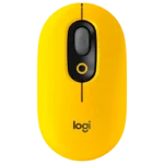 Mouse Wireless Logitech POP, Galben