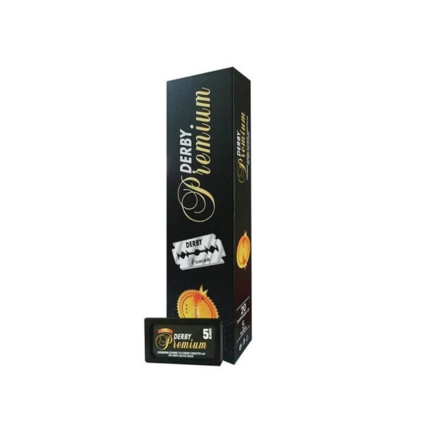 DERBY PREMIUM LAMA P/U APARAT DE RAS 5 BUC