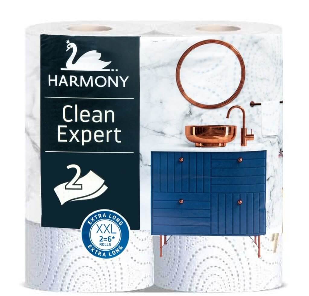 Harmony-polotenca-bumazhnye-Clean-Expert-XXL-2-sloya-2-rul-35m-Harmony-Prosoape-de-bucatarie-Clean-Expert-XXL-2-pliuri-2-role-35m-426367001575033144-e1636841727436-1.jpg HARMONY PROSOAPE DE BUCATARIE EVERYDAY 2 PLIURI 2 ROLE 11M - Image 1