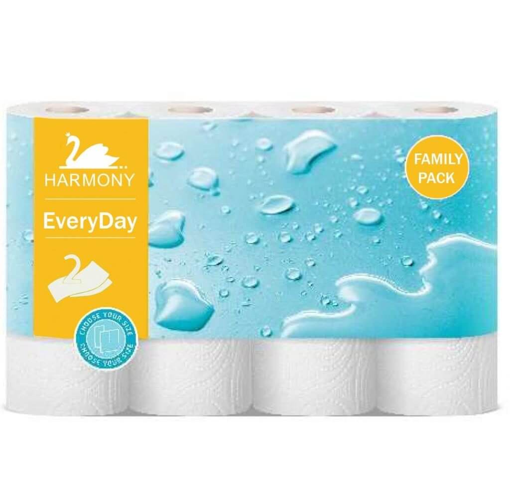 Harmony-polotenca-bumazhnye-EveryDay-Family-Pack-2-sloya-4-rul-11m-Harmony-Prosoape-de-bucatarie-EveryDay-Family-Pack-2-pliuri-4-role-11m-088256001575031363-e1636841854859-1.jpg HARMONY PROSOAPE DE BUCATARIE EVERYDAY FAMILY PACK 2 PLIURI 4 ROLE 11M - Image 1