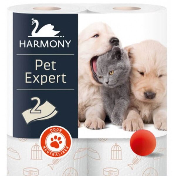 HARMONY PROSOAPE DE BUCATARIE PET EXPERT ODOR NEUTRALIZER 2 PLIURI 2 ROLE 19M