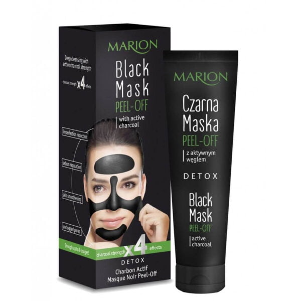 MARION MASCA NEAGRA P/U FATA CU CARBUNE ACTIVAT PEEL OFF 25G EX1349