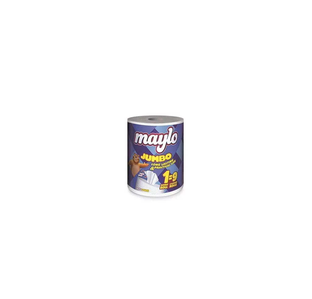 MAYLO-polotenca-kuhonnye-1-rulon-2-sloya-Jumbo-19-85m-340-list-16-500835-MAYLO-Prosoape-de-bucatarie-1-rola-2-pliuri-Jumbo-19-85m-340-foi-16-500835-199210001662641269-e1690899150107.webp MAYLO PROSOAPE DE BUCATARIE CU DERULARE CENTRALA 1 ROLA 2 PLIURI JUMBO 1=9 /85M 340 FOI 1/6 500835 - Image 1