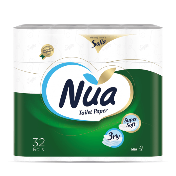 NUA HIRTIE IGIENICA 32 ROLE 3 PLIURI 18.2M