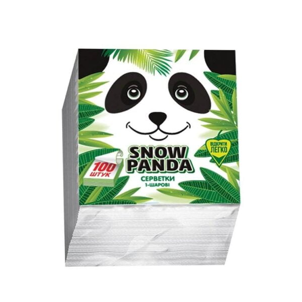PANDA SERVETELE DE MASA 1STR. 24*24 100BUC