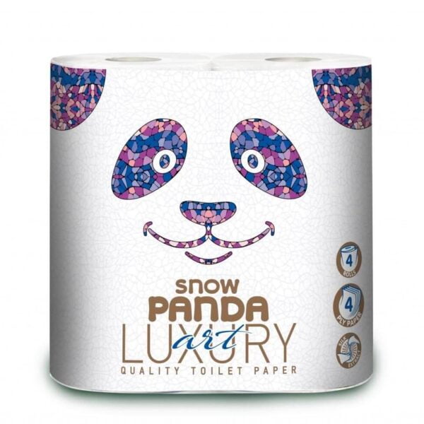 PANDA HIRTIE IGIENICA LUXURY 4STR. 4 ROLE 20.8M