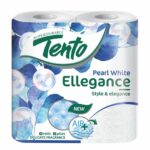 TENTO HIRTIE IGIENICA 4 ROLE 3 PLIURI PEARL WHITE 17M 1/14