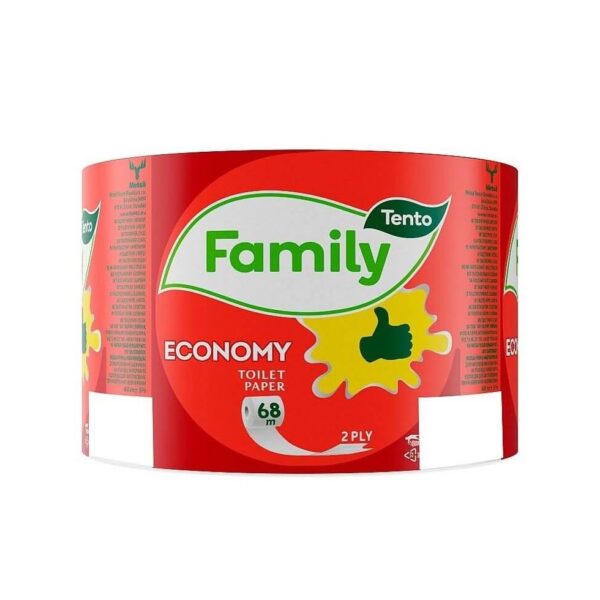 TENTO HIRTIE IGIENICA ECONOM 2 PLIURI 68M RECICLING