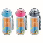 Sticla apa, RENGA, Sticla/Plastic, 500ml, Luya, Culori in asortiment