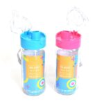 Sticla apa, RENGA, Sticla/Plastic, 500ml, Luya, Culori in asortiment - Image 2