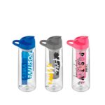 Recipient apa, RENGA, Lidya, Plastic, Cu imprimeu, 730ml