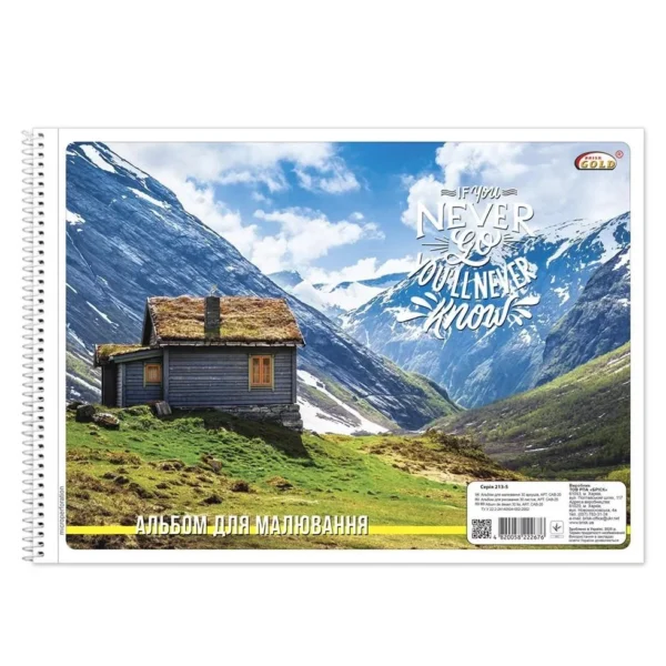 ALBUM P/U DESEN CU SPIRA 30 FOI GOLD BRISK CAB-20