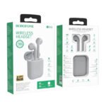 Casti wireless Borofone BE42 Feliz TWS [Gray] - Image 2