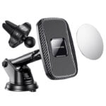 Suport auto Borofone BH35 Magnetic (Wireless Charger 15W) [Black]