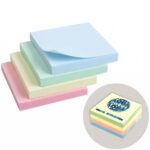 HIRTIE P/U NOTITE LIPICI 75X75MM 4*100F GN MIX 3820-98