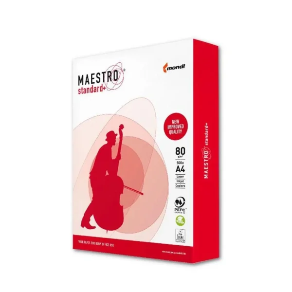 HARTIE DE BIROU A4,80G/M2 500F MAESTRO STANDART+