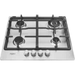 Plită pe gaz Whirlpool TGML 661 IX, Oțel inoxidabil - imagine 5