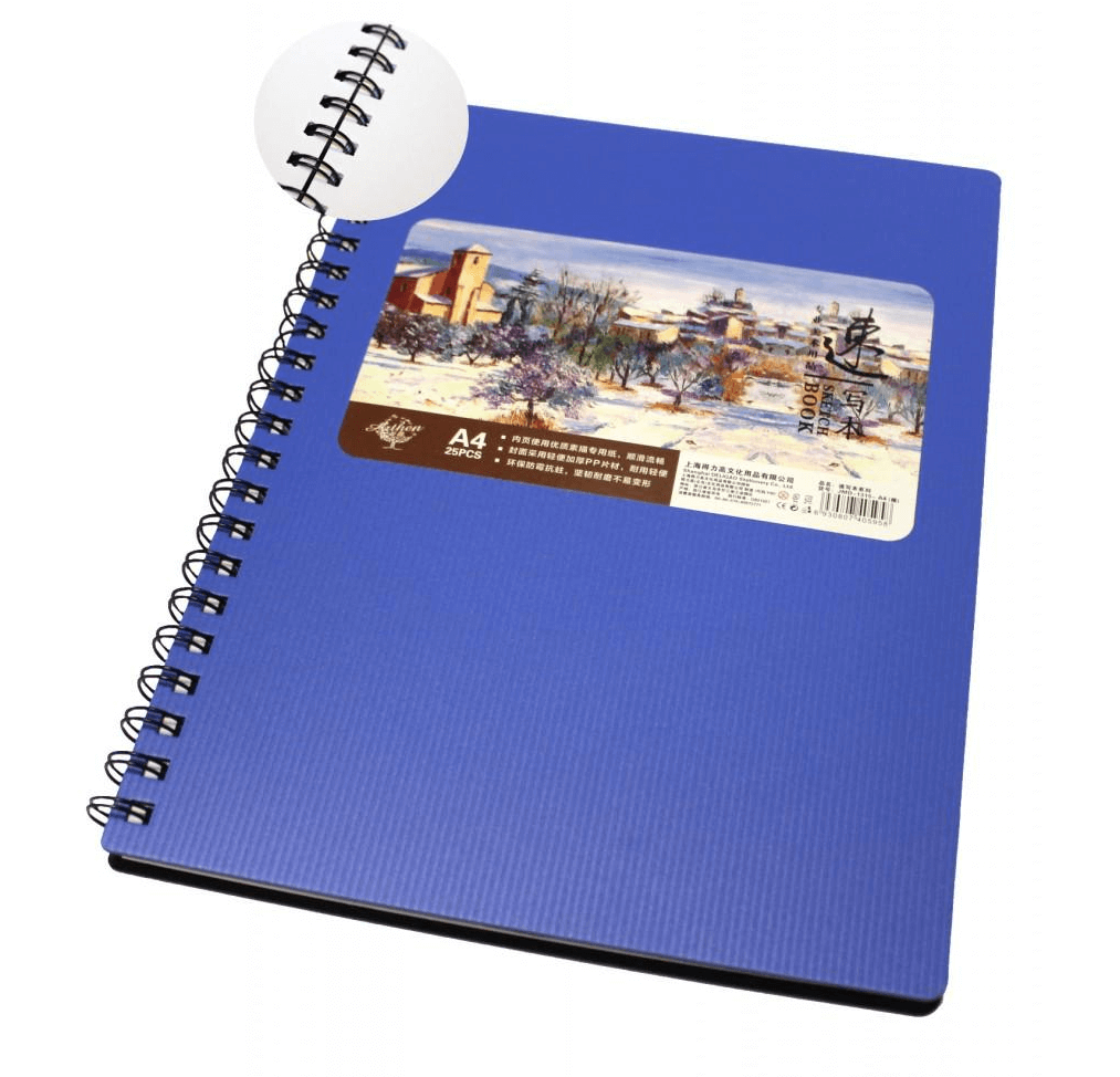 decupare-50.png ALBUM CU SPIRA P/U ACUARELA, VERTICAL A4 180 G/M2 25FOI JMD-1315-A4 - Image 1