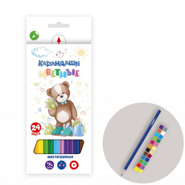 ВКФ CREIOANE COLOR МИШКА HEXAGON 24 CUL CP-9024 1/4