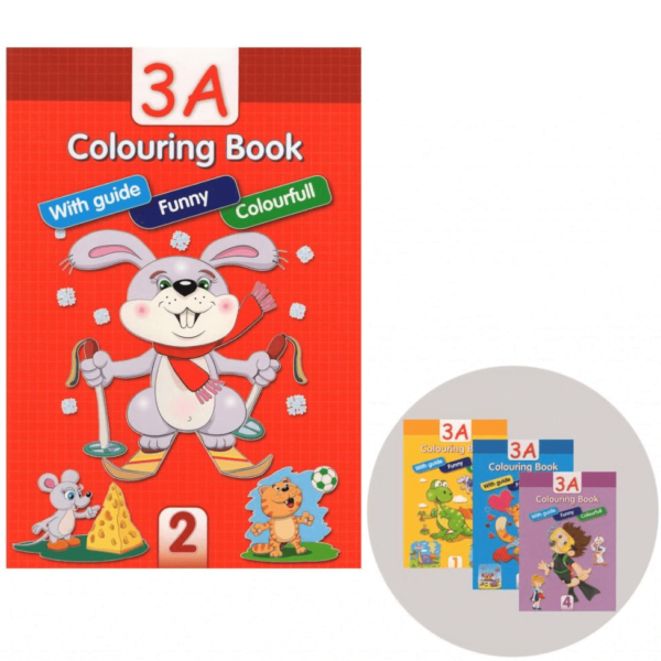 CARTI DE COLORAT A4 3A 1313