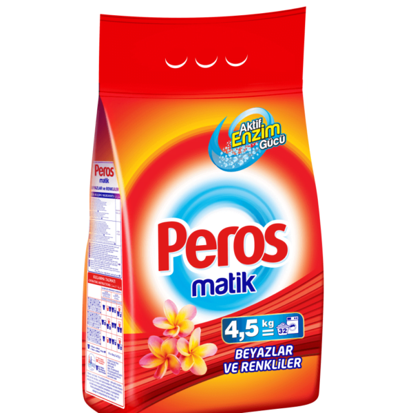 PEROS DETERGENT PRAF AUTOMAT 4,5KG, AMBALAJ MOALE