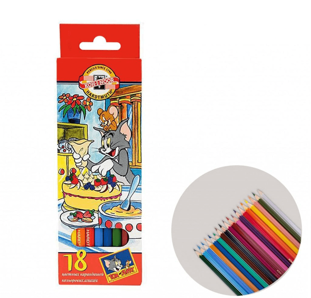 decupare-78.png CREIOANE COLOR TOM AND JERRY 18CUL KOH-I-NOOR 3653 - Image 1