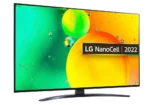 43" Nanocell SMART TV LG 43NANO766QA, 3840x2160 4K UHD, webOS, Negru - Image 2