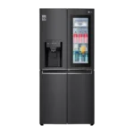 Frigider LG GMX844MC6F, InstaView Door-in-Door™, Negru mat