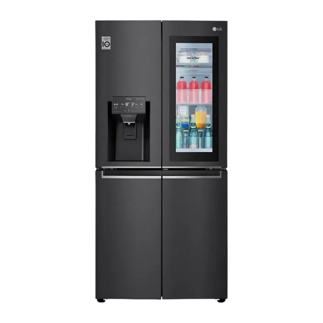 e8a38e34-f15a-4aea-8ee1-c0f83548ce88-e1711391909872.webp Frigider LG GMX844MC6F, InstaView Door-in-Door™, Negru mat - Image 1