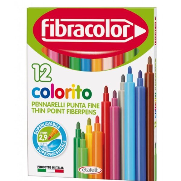 CARIOCI 12 CUL LAVABILE FIBRACOLOR