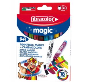 flomastery-91cv-Magic-Fibracolor-112-Carioci-91cul-Magic-Fibracolor-697654001498035571-e1688646594185.jpg CARIOCI 9+1CUL MAGIC FIBRACOLOR 10540MA010SE - Image 1
