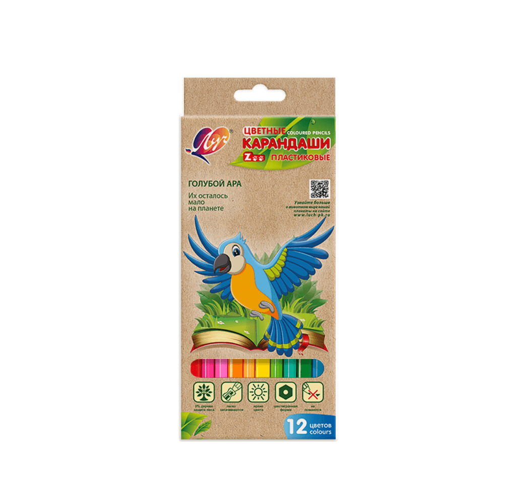 karandashi-cvetnye-12-cv-ZOO-shestigrannye-plastik-29s-1740-08-luch-Creioane-color-12-cul-ZOO-Plastic-Hexagon-29s-1740-08-luch-627600001658830620-e1677341371951.png CREIOANE COLOR 12 CUL "ZOO" PLASTIC-HEXAGON 29С 1740-08 ЛУЧ - Image 1