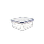 CUTIE PLASTIC PATRATA CU CAPAC AIRTIGHT 300ML 1310
