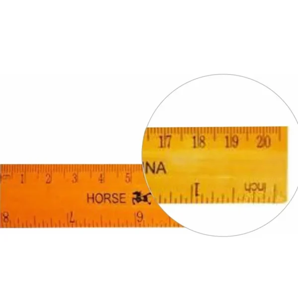 RIGLA LEMN 20CM HORSE 2003/8020