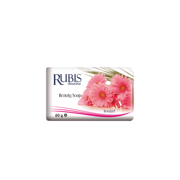 SAPUN DE TOALETA RUBIS 60 GR AMBALAT IN HIRTIE C030