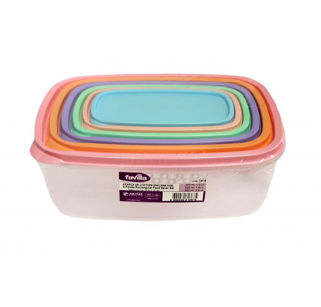 nabor-kontejnerov-plastikovyh-pryamougolnyh-s-kryshkami-6sht-1367S-Set-cutie-plastic-dreptunghiulare-cu-capac-6buc-1367S-647337001545031600-1.jpg SET CUTIE PLASTIC DREPTUNGHIULARE CU CAPAC 6BUC 1367/S - Image 1