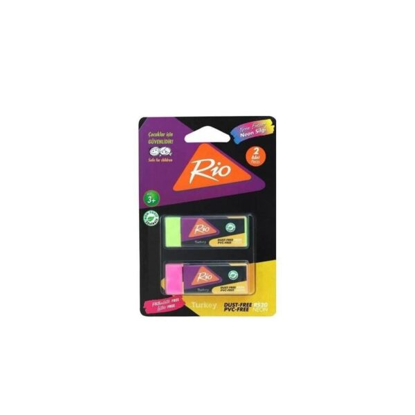 SET RADIERA IN BLISTER 2 BUC RIO RS 20 NEON 75430