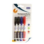 SET MARKER PERMANENT 4 BUC MAS 6101