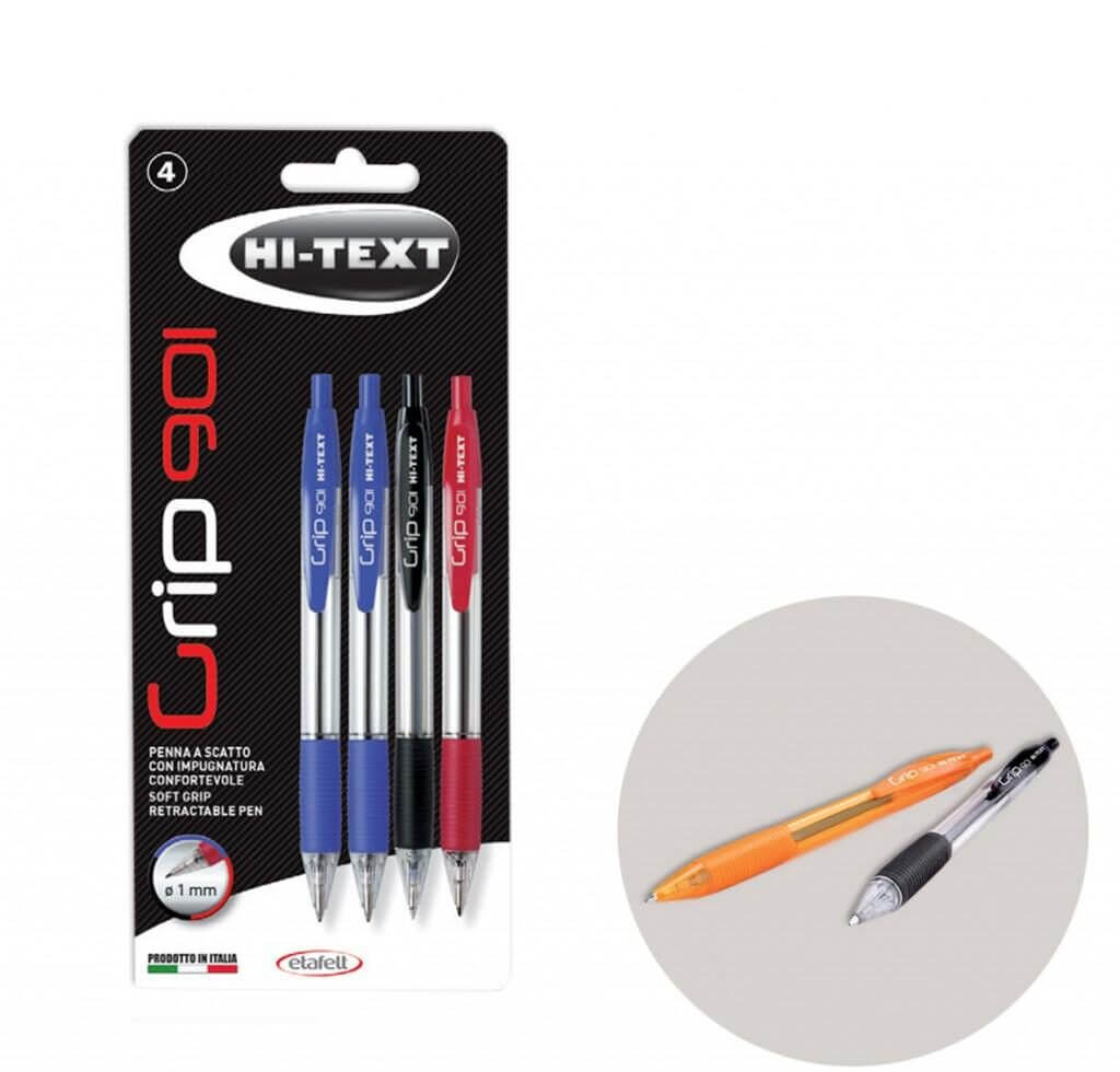 nabor-sharikovyh-ruchek-Hi-Text-v-blistere-Grip-4-sht-20901RF004BL-901-4-Set-pix-cu-bila-Hi-Text-in-blister-Grip-4-buc-901-4-863057001584711200-e1677270290367.jpg SET PIX CU BILA HI-TEXT IN BLISTER GRIP 4 BUC 901-4 - Image 1