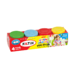 PASTA DE MODELAT FATIH PLAY DOUGH 4BUC MINI 50074