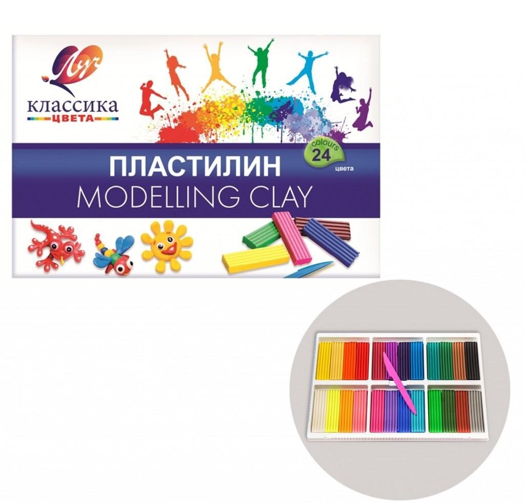 plastilin-klassika-24cv-28s-1642-08-luch-correx-Pasta-de-modelat-Classica-24cul-luch-246804001575367780-e1689159712510.jpg PASTA DE MODELAT CLASSICA 24CUL 28С 1642-08 ЛУЧ CORREX - Image 1