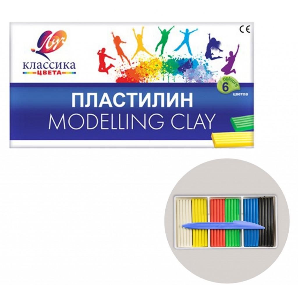 plastilin-klassika-6cv-12s-878-08-luch-Pasta-de-modelat-Classica-6cul-luch-840958001575366854-e1689155447862.jpg PASTA DE MODELAT CLASSICA 6CUL 12С 878-08 ЛУЧ - Image 1