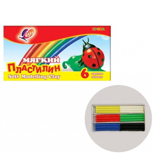 PASTA DE MODELAT MOALE KROHA 6CUL 12С 863-08 ЛУЧ